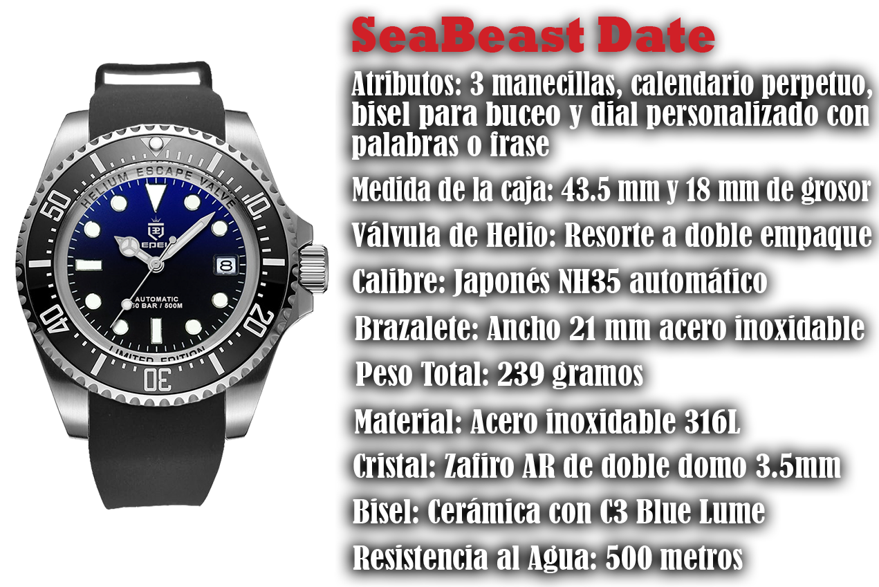 SeaBeast Day caracterisitcas inicio